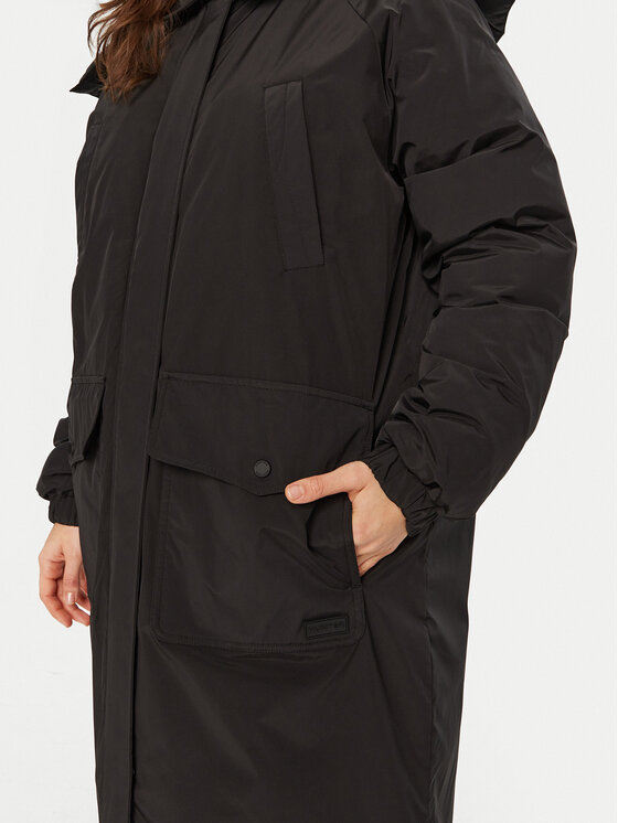 Hunter Hunter Átmeneti kabát HARW0014242 Fekete Regular Fit