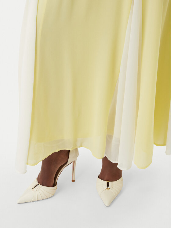 Vero Moda Vero Moda Vasaras kleita Raelynn 10348442 Dzeltens Regular Fit