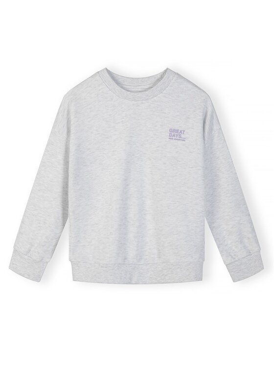minoti minoti Bluza NOSFLEECE401 Fioletowy jasny Regular Fit