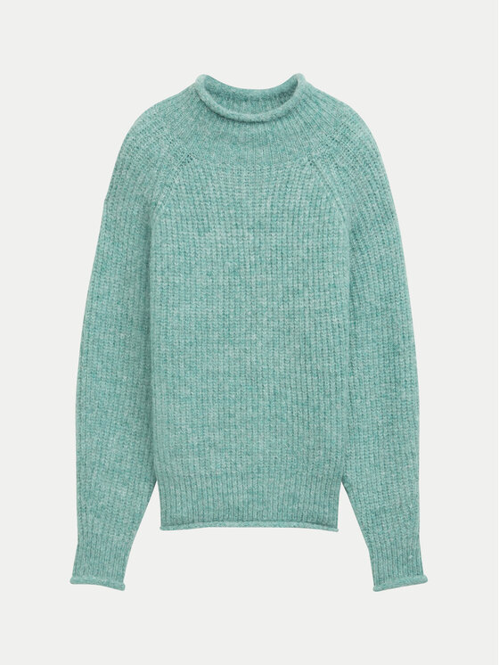 Tom Tailor Denim Tom Tailor Denim Dolcevita 1043959 Verde Relaxed Fit