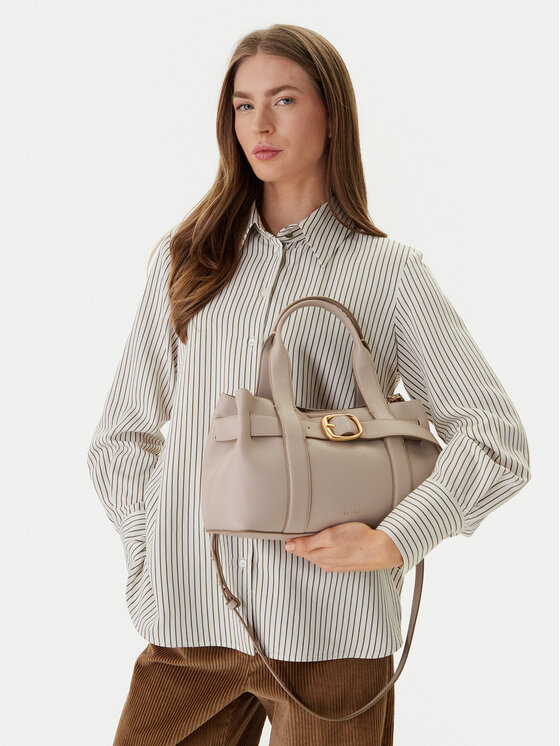 Calvin Klein Calvin Klein Borsetta Buckle Mini Tote With Strap LV04F3295G Beige