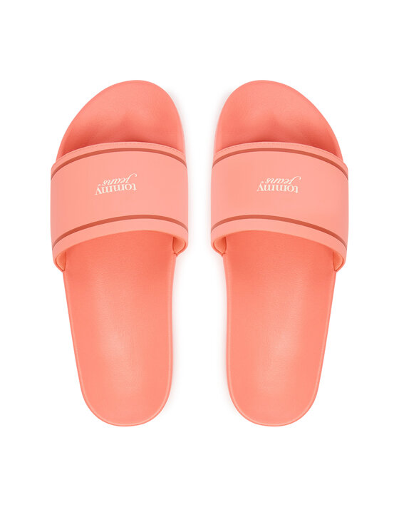 Tommy Jeans Tommy Jeans Şlapi Tjw Poolslides EN0EN02976 Roz