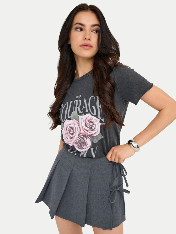 ONLY ONLY Póló Lucy 15215721 Fekete Regular Fit