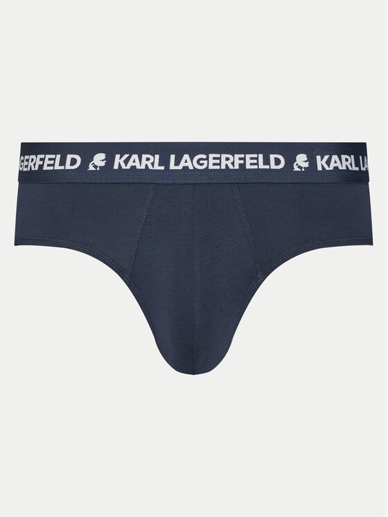KARL LAGERFELD KARL LAGERFELD Set od 3 para muških slip gaća A1M47152 Šarena
