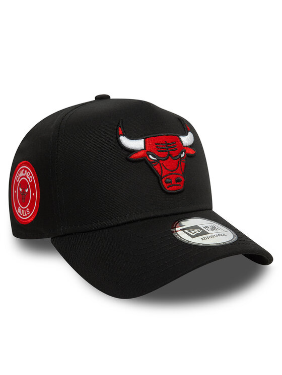 New Era New Era Бейсболка Patch Chicago Bulls 9FORTY E-Frame 60580707 Чорний