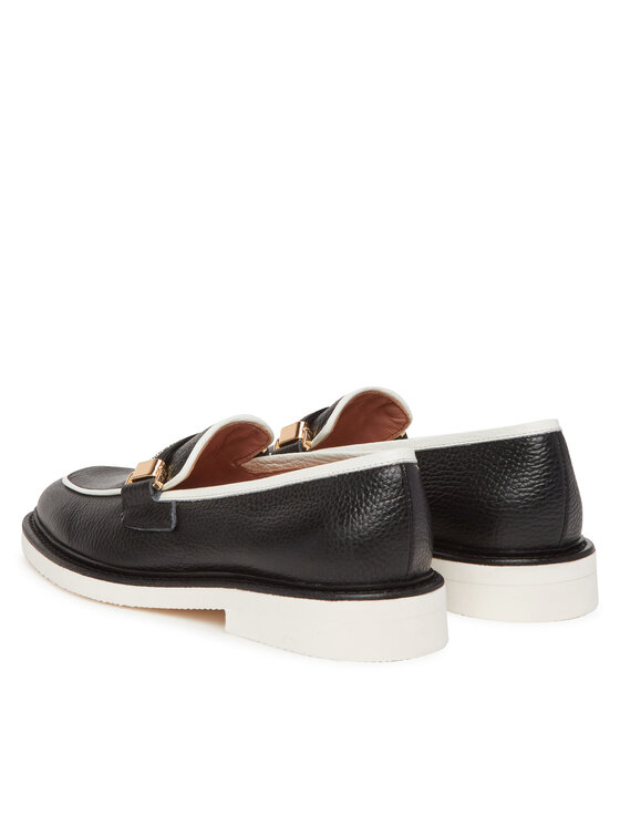 Pollini Pollini Loafersy SA10063G1MTD100A Černá