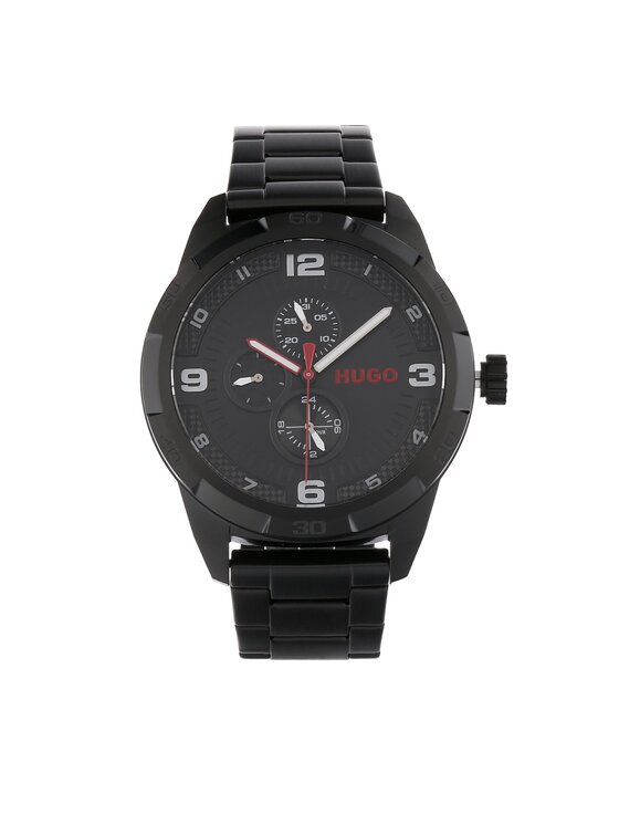 HUGO Hugo Uhr Grip 1530279 Schwarz