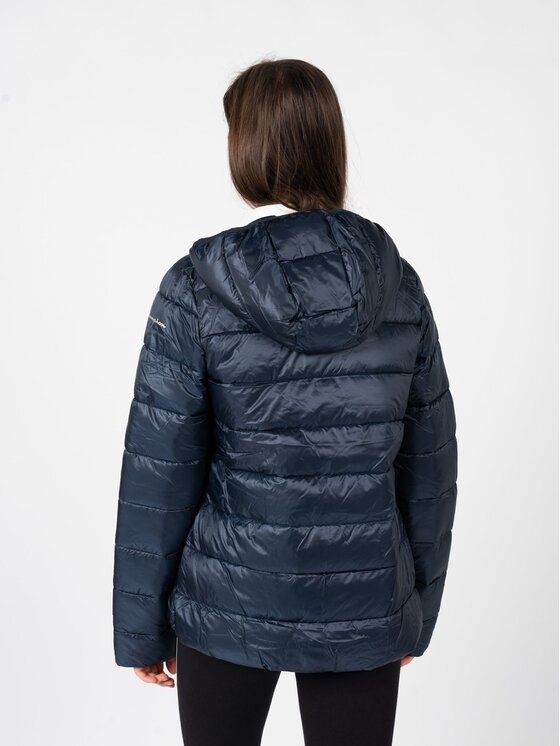 Champion Champion Μπουφάν μεταβατικό 115750 Σκούρο μπλε Comfortable Fit