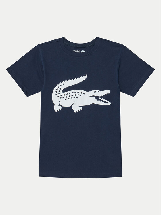 Lacoste Lacoste T-särk TJ2910 Tumesinine Regular Fit