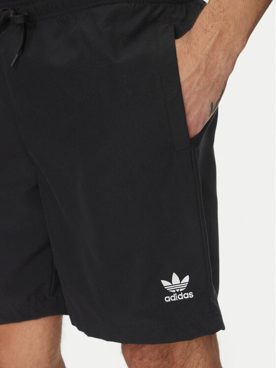 adidas adidas Pantaloncini da bagno adicolor 8-Inch JC9184 Nero Regular Fit
