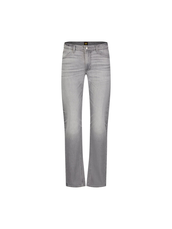 Lee Lee Jeansy DAREN ZIP FLY Szary Regular Fit