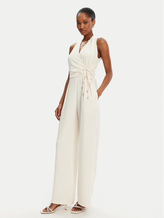 Rinascimento Rinascimento Jumpsuit CFC0122396003 Écru Regular Fit