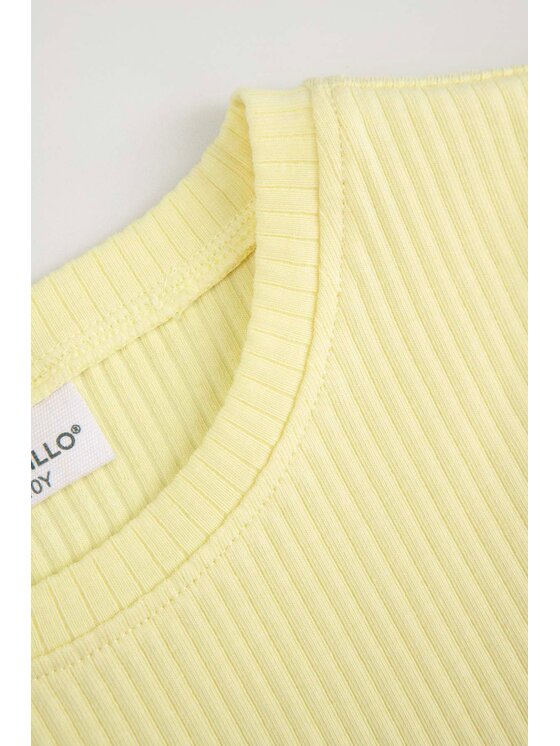 Coccodrillo Coccodrillo Tričko WC6143203HGJ-004 Žltá Regular Fit