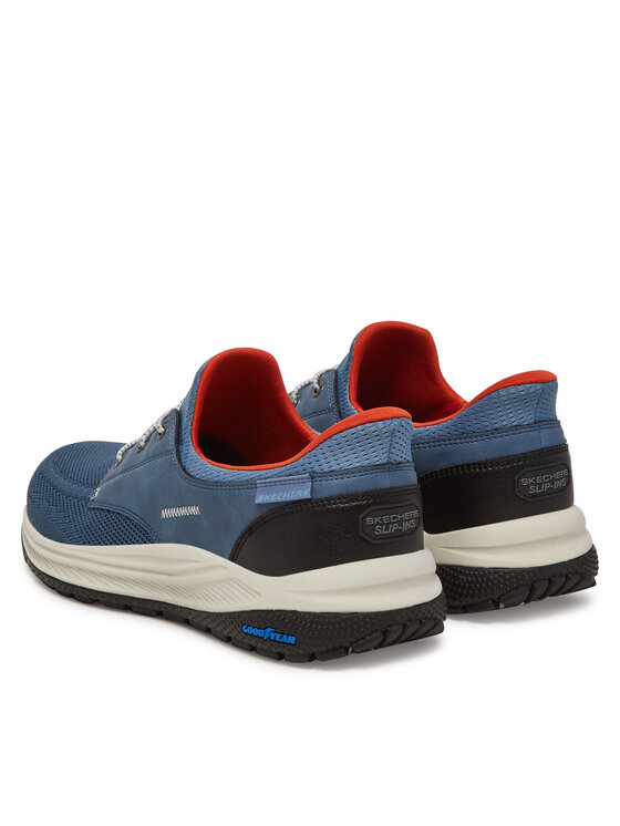 Skechers Skechers Sneakersy Meroe-Alden 205467/BLU Niebieski