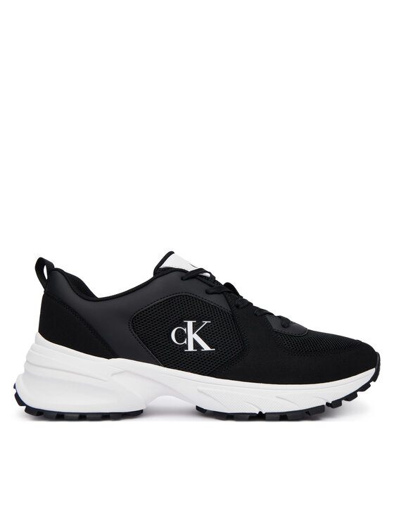 Calvin Klein Calvin Klein Superge Hike Runner Lace Up Su Mesh HM0HM02448 Črna
