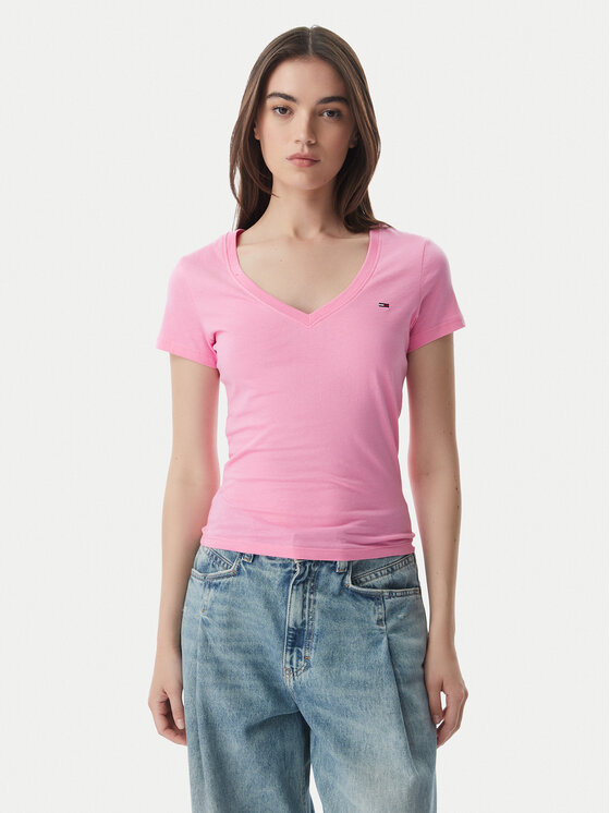 Tommy Jeans Póló szett DW0DW21367 Színes Slim Fit