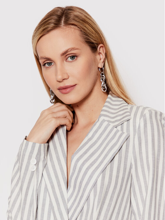 DeeZee DeeZee Піджак Natural Shades EMT002 Голубий Regular Fit