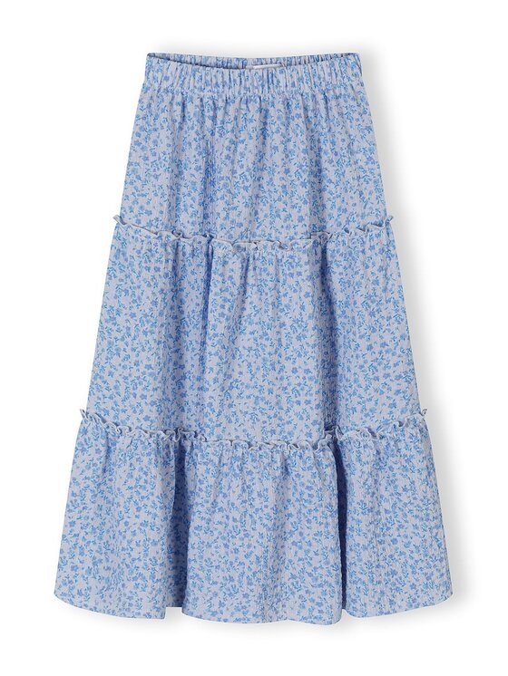 minoti minoti Spódnica maxi 30SKIRT151 Niebieski Regular Fit