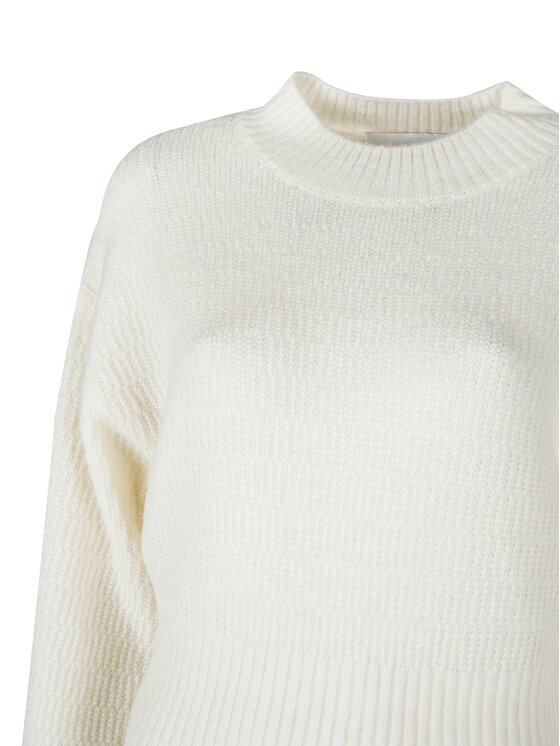 Silvian Heach Silvian Heach Svetr CVA22030LU Écru Oversize