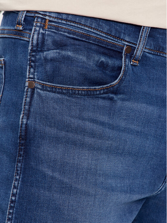 Wrangler Wrangler Jeansy Larston 112341422 Niebieski Slim Fit