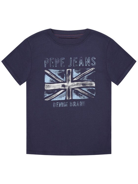 Pepe Jeans Jungen Anton T-Shirt – Kurzarm, Mit Logo, Basic-Shirt Für Jeden Tag