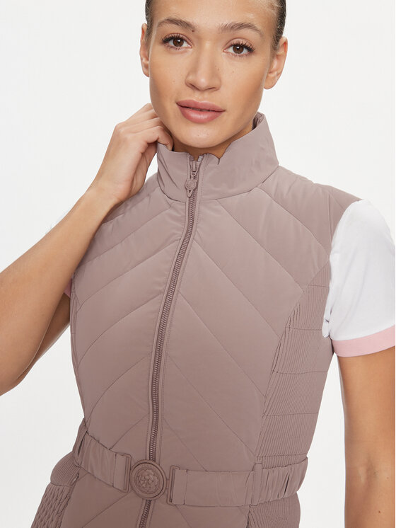 Guess Guess Sportisks veste Cassandra W4RN21 WFWR0 Bēšs Slim Fit