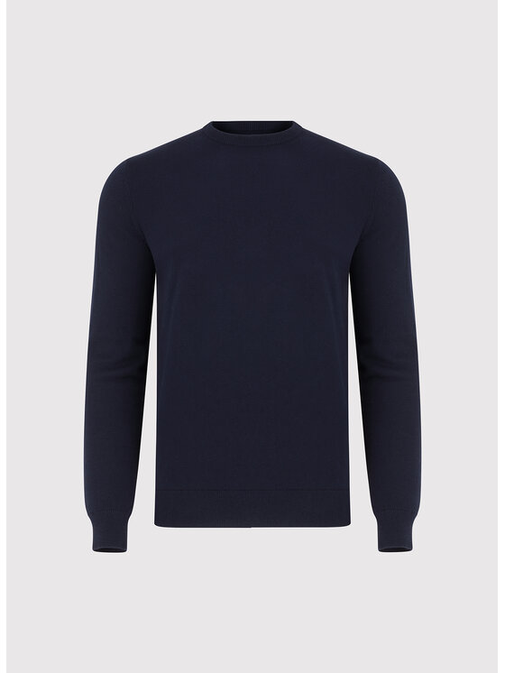 Pako Lorente Pako Lorente Sweter P25WF-2X-003 Granatowy Classic Fit
