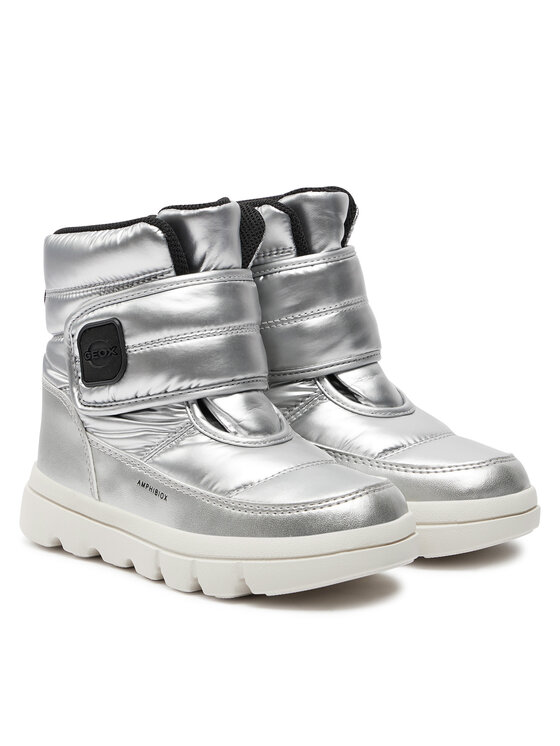 Geox Geox Schneeschuhe Willaboom J46HWC 0LVNF C1007 S Silberfarben
