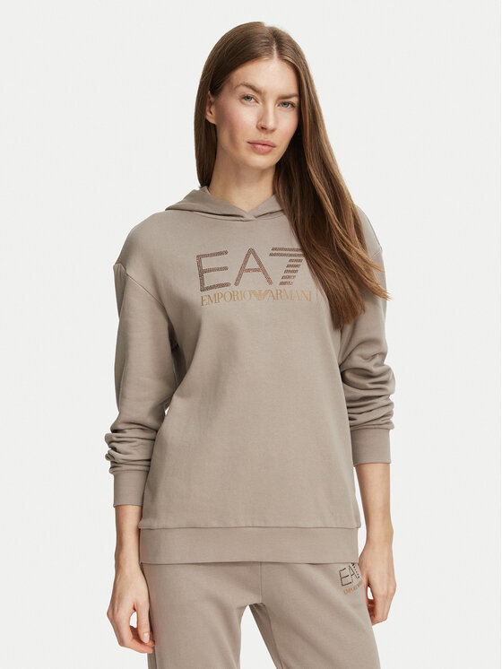EA7 Emporio Armani EA7 Emporio Armani Sweatshirt 7W000537 AF15831 U6100 Beige Regular Fit
