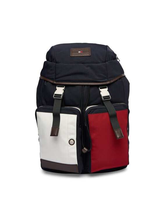 Tommy Hilfiger Tommy Hilfiger Batoh Th Casual Flag Backpack AM0AM14143 Tmavomodrá