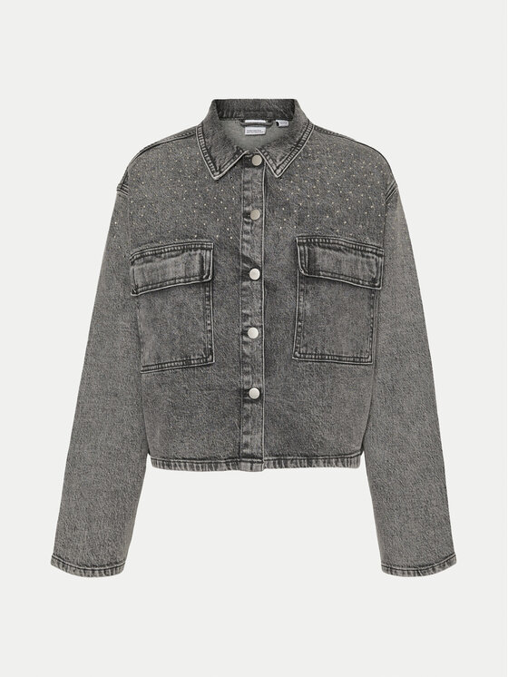Vero Moda Vero Moda Traper jakna Ellas 10321886 Siva Regular Fit