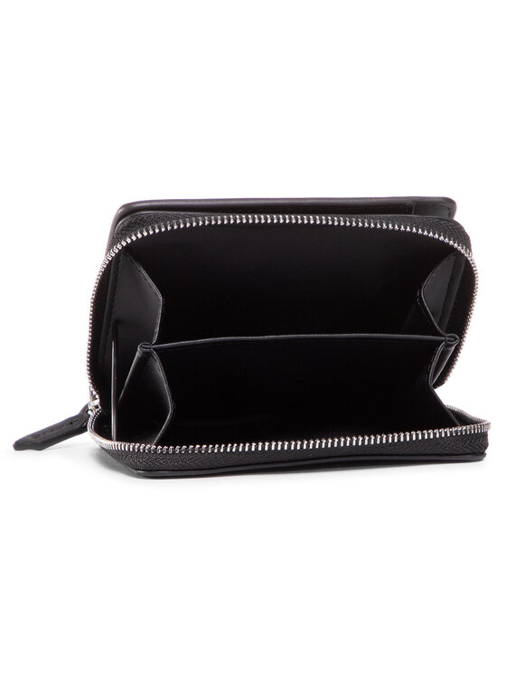 Calvin Klein Calvin Klein Geldbörse Ck Must Zip W/Flap Md K60K606792 Schwarz