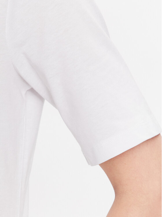 b.young b.young T-shirt Safa 20813322 Bianco Regular Fit