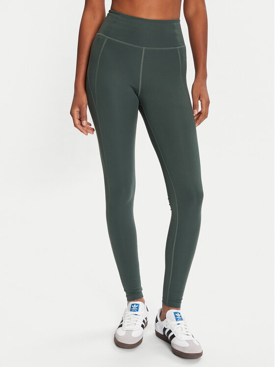 Girlfriend Collective Colanți Compressive 4007 Verde Slim Fit