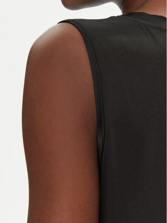 ViCOLO ViCOLO Μπλουζάκι TD0006 Μαύρο Relaxed Fit