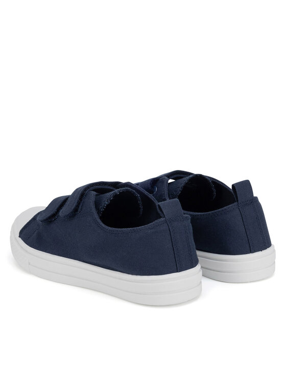 Action Boy Action Boy Sneakers aus Stoff CSS20532-01 Dunkelblau