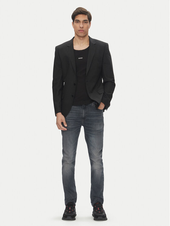 HUGO HUGO Дънки 50542675 Сив Extra Slim Fit