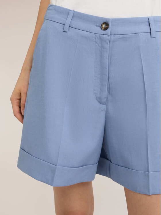 Motivi Motivi Pantaloncini di tessuto P02VQ004665N0V4 Blu Regular Fit
