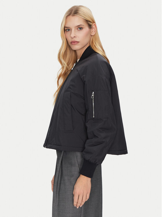 Marc O'Polo Marc O'Polo Bundy bomber 500 0808 70307 Tmavomodrá Relaxed Fit