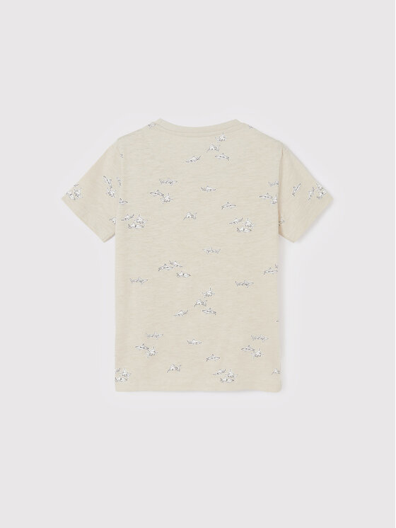 T-shirt Beige Regular Fit