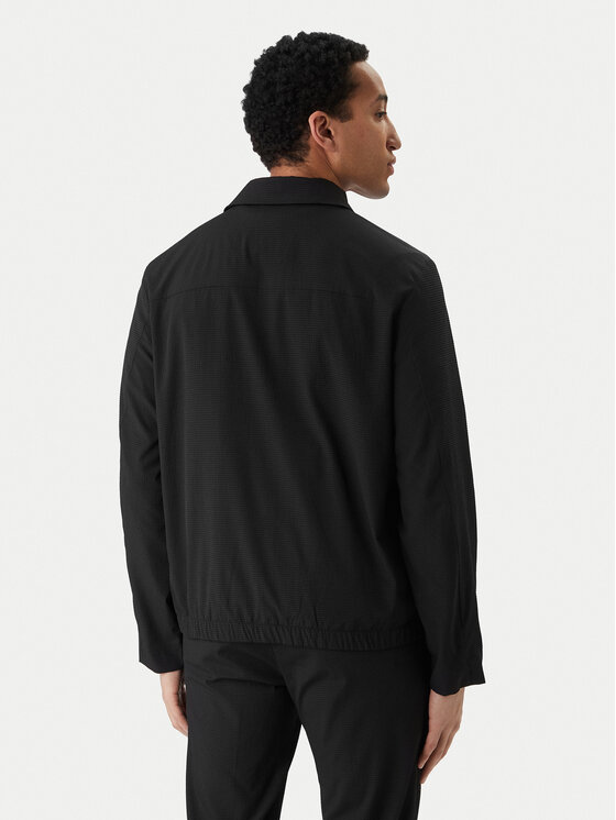 Calvin Klein Calvin Klein Prechodná bunda LV04LF424G Čierna Regular Fit