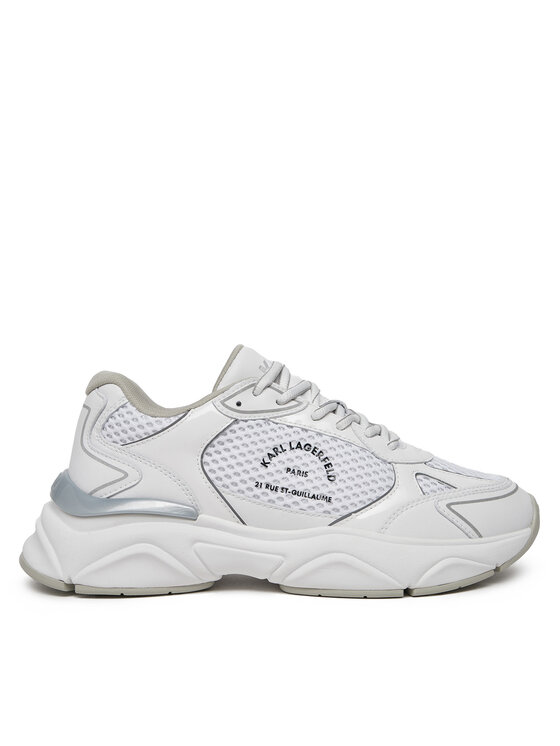 Sneakers KARL LAGERFELD Komet KL56538A Alb