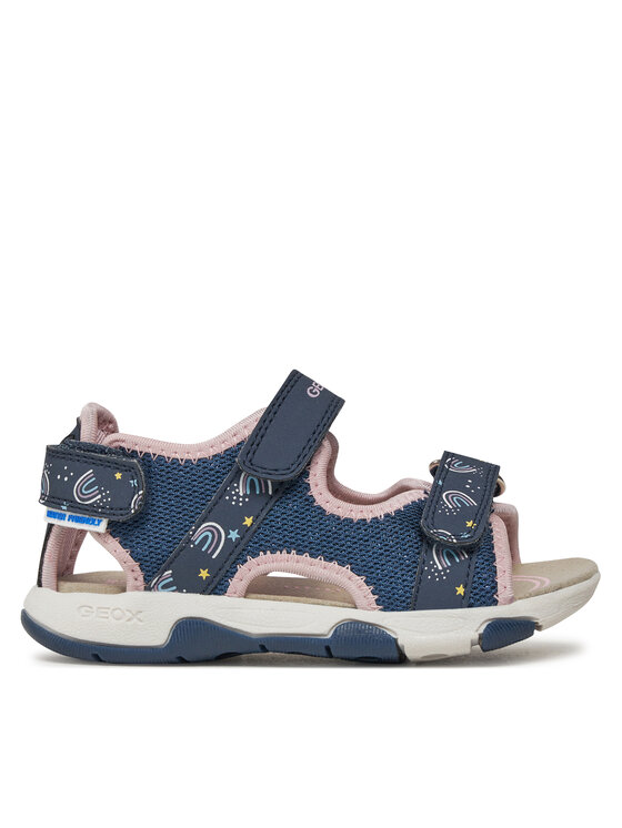 Geox Sandales B Sandal Multy Girl B450DA 0ASCE CF48T S Bleu marine Modivo