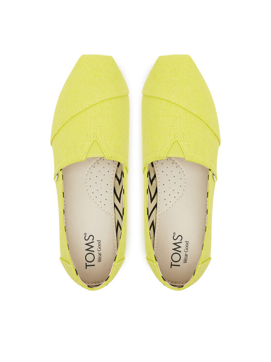 Toms Toms Туфлі Alpargata Classic 10021937 Зелений