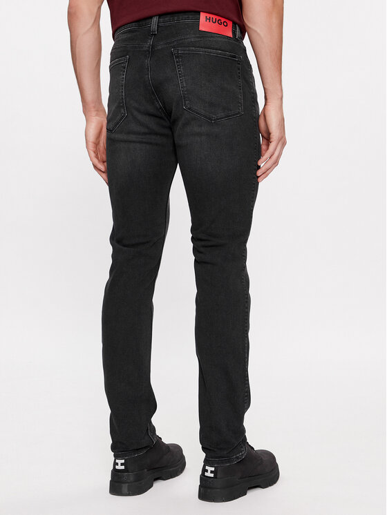 HUGO Hugo Džínsy Hugo 708 50493699 Sivá Slim Fit