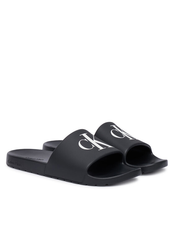 Calvin Klein Calvin Klein Παντόφλες 3 Slide Molded Eva HM0HM02335 Μαύρο