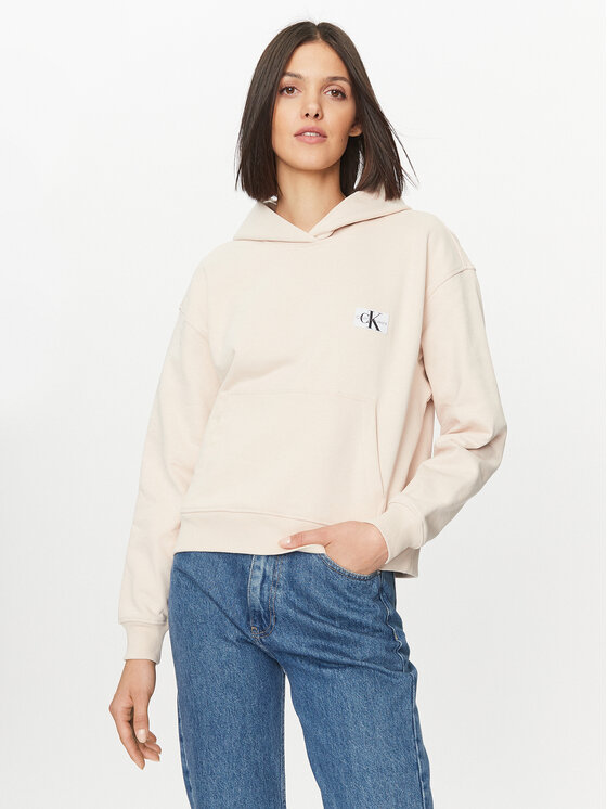 Calvin Klein Jeans Calvin Klein Jeans Μπλούζα J20J222732 Μπεζ Regular Fit