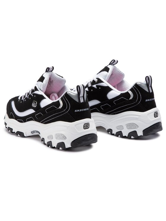Skechers Skechers Sneakersy D'lites Biggest Fan 11930/BKW Czarny