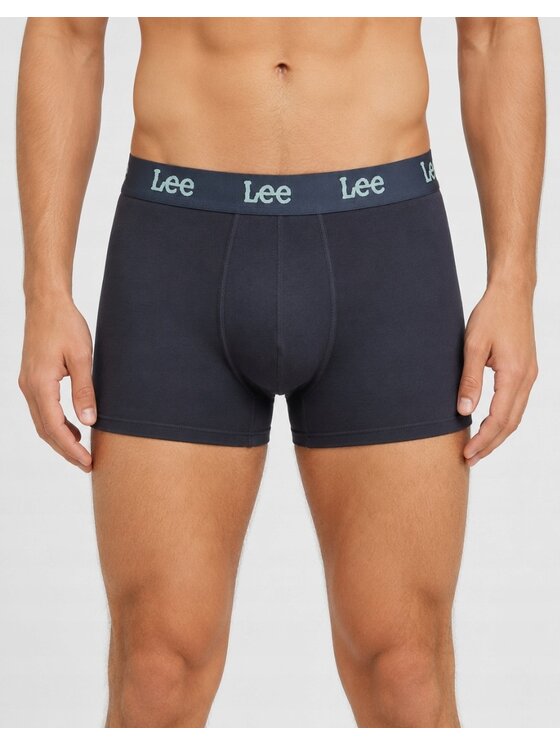 Lee Lee Bokserki Mcavoy 3 Pack Cotton Elastane Trunks Kolorowy