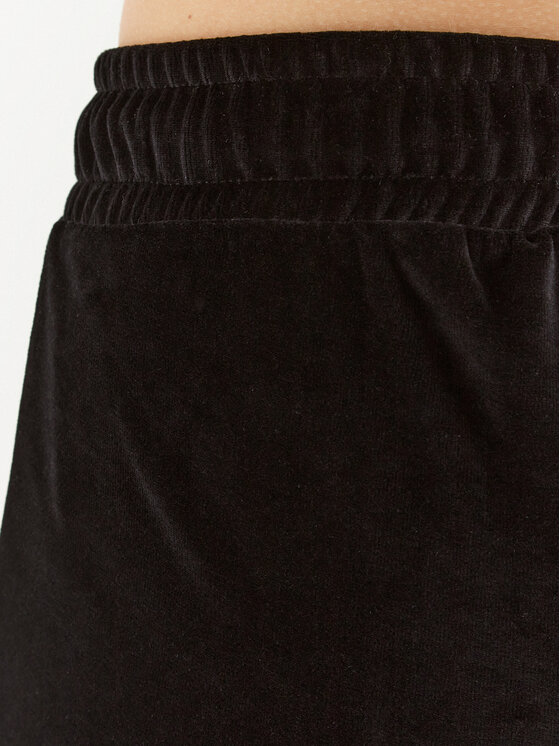 2005 2005 Teplákové kalhoty Velour Černá Straight Fit